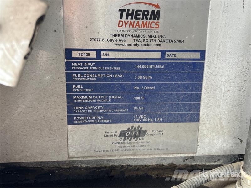 Therm Dynamics TD425 144000 BTU Space Heater (Inoperable) Kütte- ja sulatusseadmed