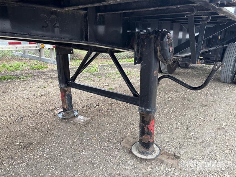 Thruway 32 ft T/A Flatbed Trailer Remorque ridelle