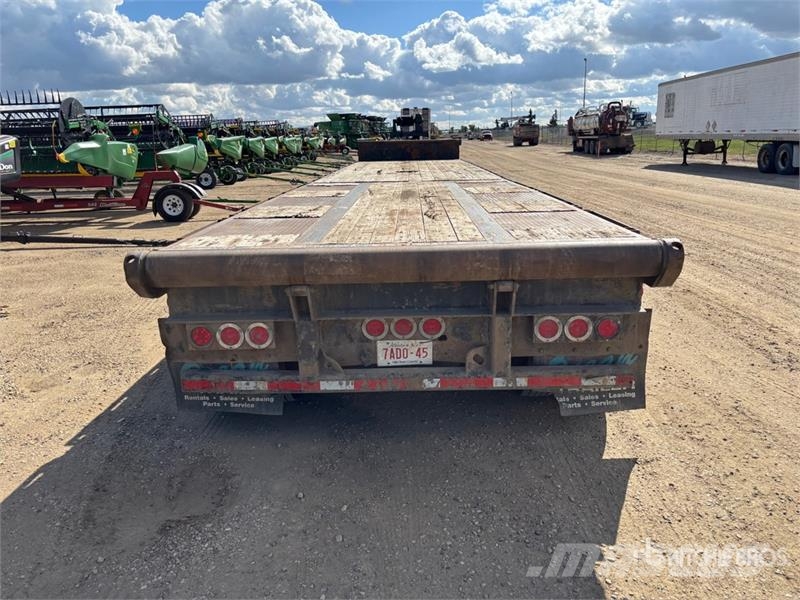  Thruway 51 ft Tri/A Extendable Step Deck Trailer 平板拖车