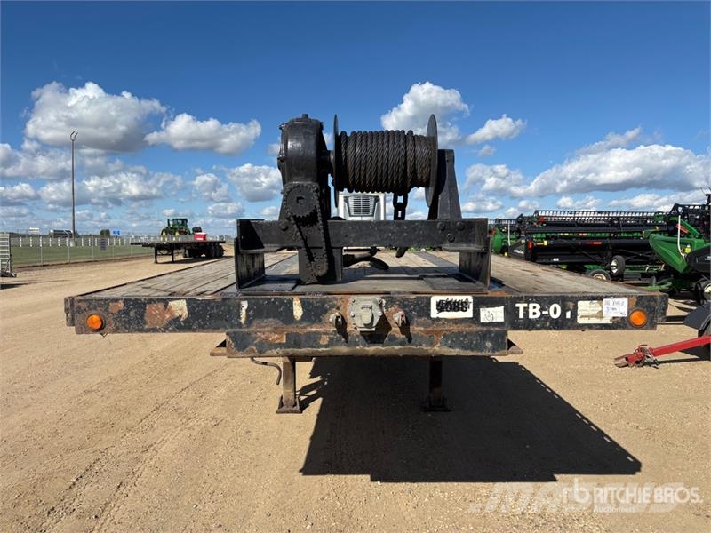  Thruway 51 ft Tri/A Extendable Step Deck Trailer 平板拖车