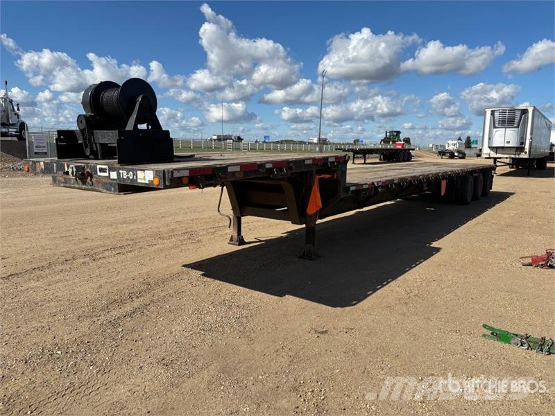  Thruway 51 ft Tri/A Extendable Step Deck Trailer 平板拖车