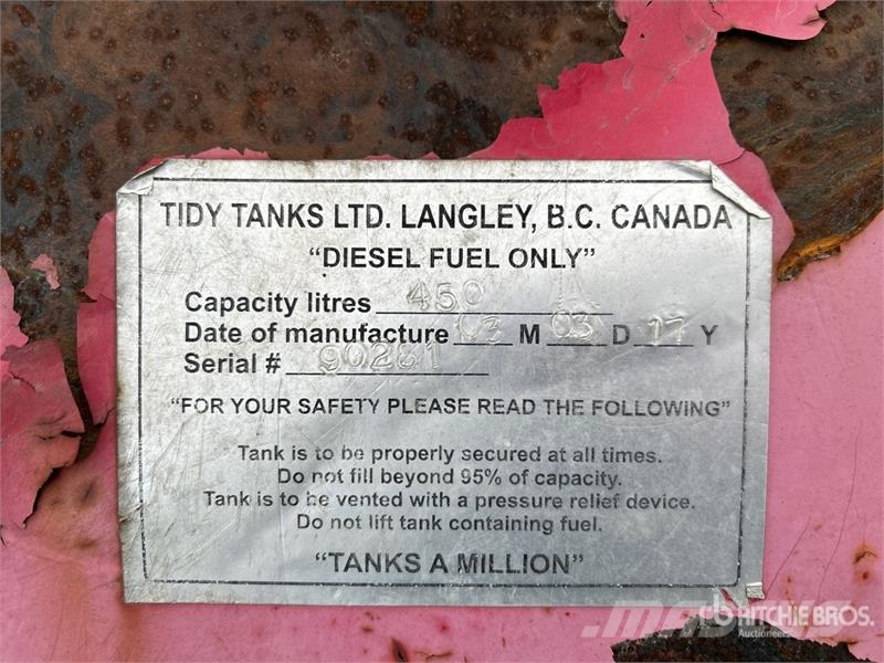 Tidy Tanks 450 L Portable Steel Fuel Tank Kütusemahutid