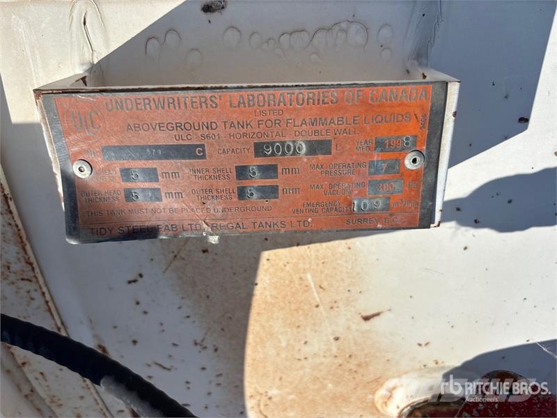 Tidy Tanks 9000 L Steel Diesel Fuel Tank 연료 및 첨가제 탱크