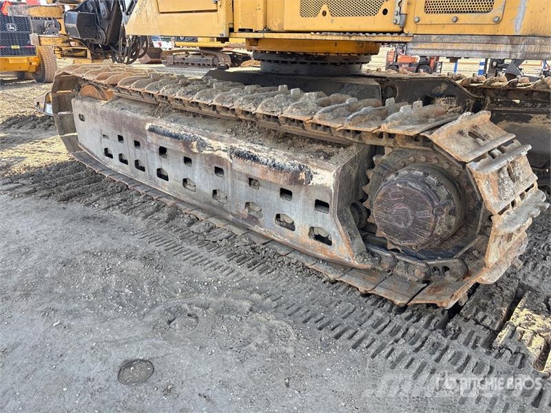 Tigercat 845D Track Feller Buncher Zaru savācēji