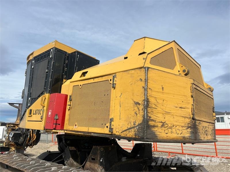 Tigercat L870C Leveling Track Feller Buncher Talador apilador