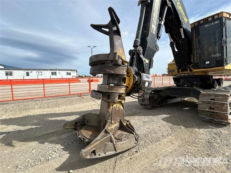 Tigercat L870C Leveling Track Feller Buncher Talador apilador