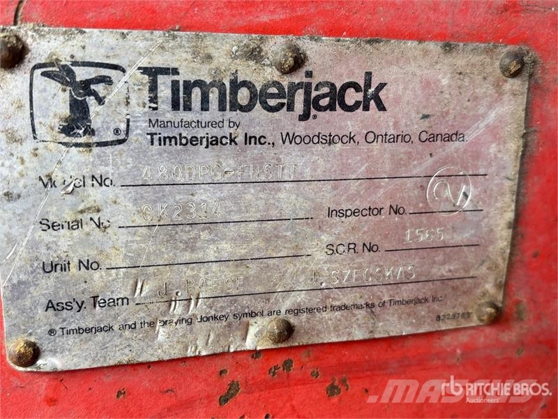 Timberjack 480DPG-FHSTT 4x4 Track Skidder 林业机械-其他