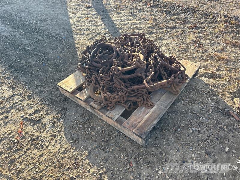  Tire Chains - Fits Skidder مكونات أخرى