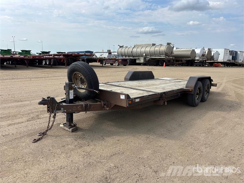 Titan 20 ft T/A Tilt Deck Trailer Низькорамні причепи