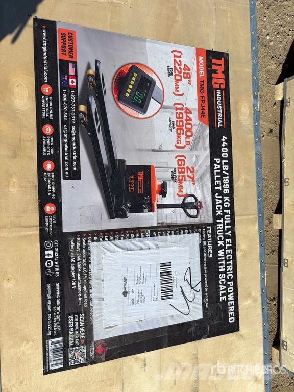 TMG FPJ44E 4400 lb Pallet Jack (Unused) شاحنة يدوية بمنصة نقالة
