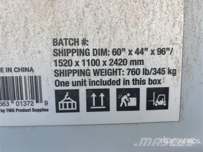 TMG FTS04 Single Person Mobile Toilet 4 ft x 3 ft 6 in Construction - Others