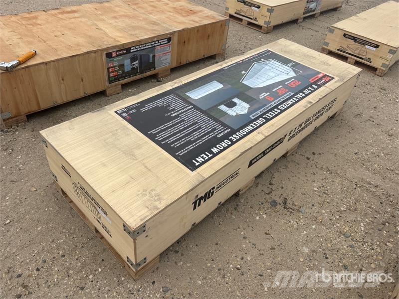 TMG GH826 8 ft x 26 ft Greenhouse (Unused) مكونات أخرى