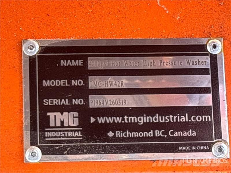 TMG HW42R Pressure Washer (Unused) Impianti di lavaggio a bassa pressione