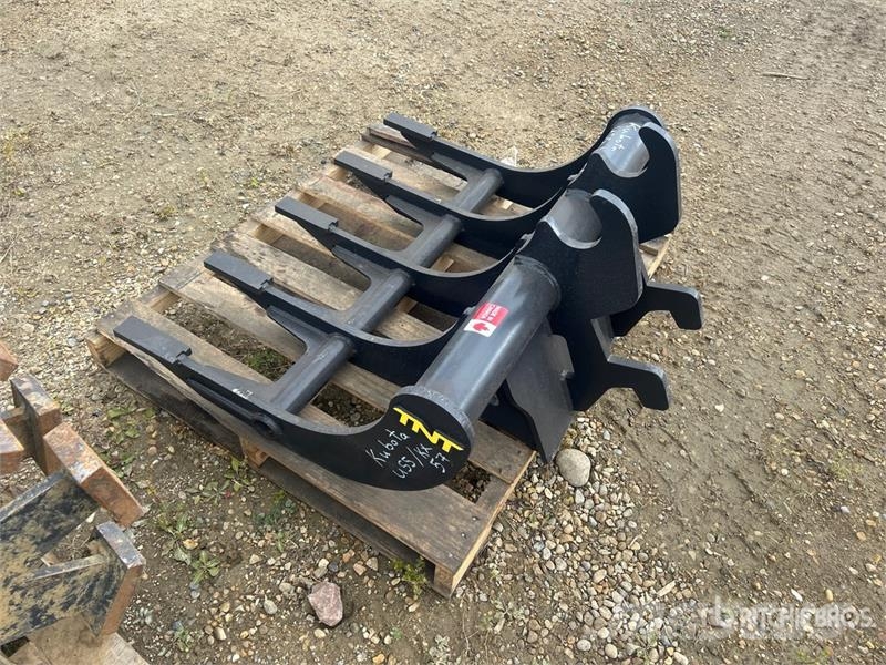 TNT 42 in Q/C Excavator Rake - Fits U55/KX57 (Unus Rakes and tedders