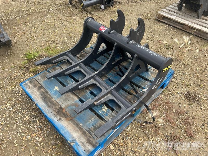 TNT 42 in Q/C Excavator Rake - Fits WBM 50/60 (Unu Rakes and tedders