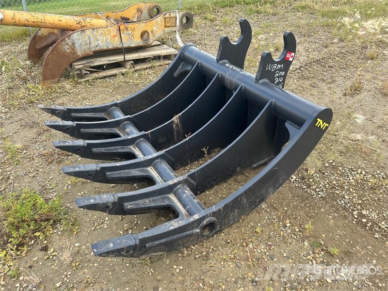 TNT 60 in Q/C Excavator Rake - Fits WBM 200 Series Rakes and tedders