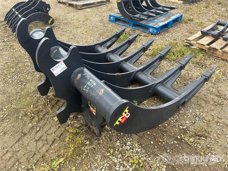 TNT 60 in Q/C Excavator Rake - Fits WBM 200 Series Rakes and tedders