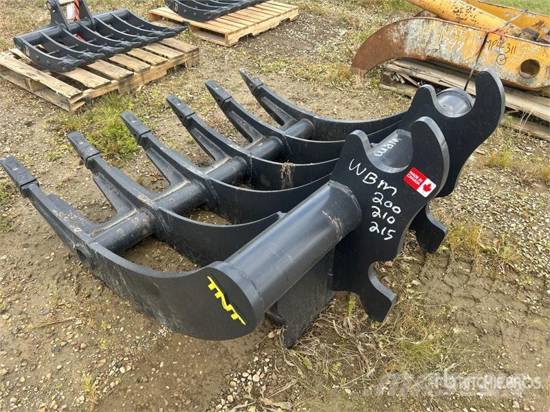 TNT 60 in Q/C Excavator Rake - Fits WBM 200 Series Rakes and tedders