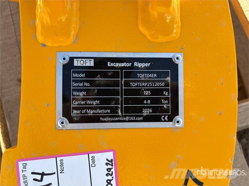 TOFT 04ER 18 in Excavator Ripper - Fits Cat 305 / Скарификатор