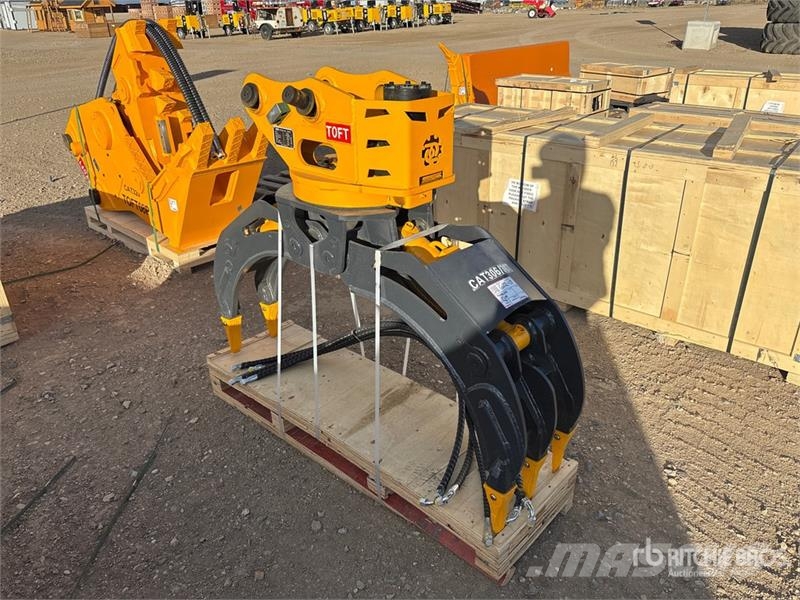 TOFT 04G Rotating Excavator Grapple - Fits Cat 305 Pinze