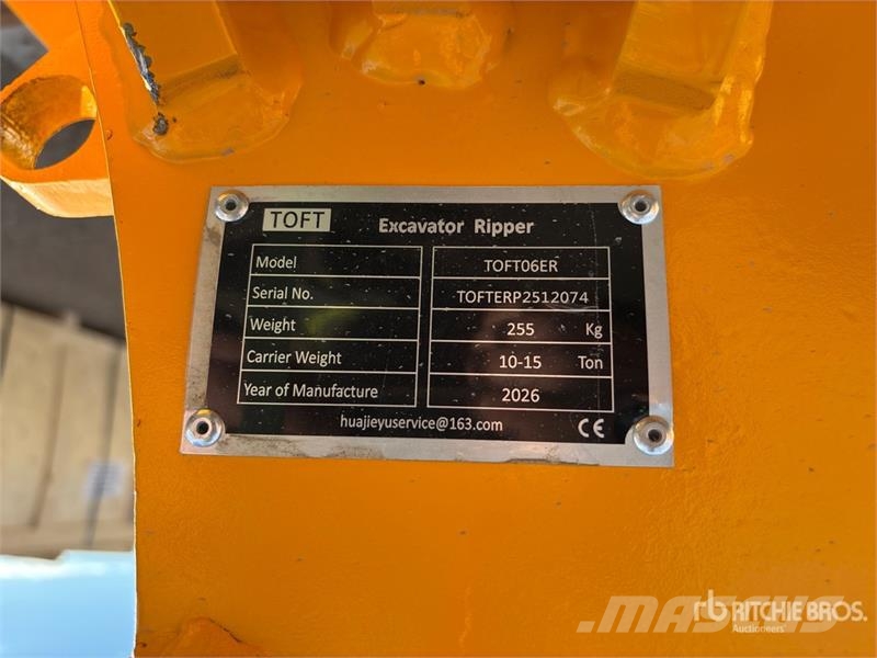 TOFT 06ER 24 in Excavator Ripper - Fits Cat 315 / Скарификатор