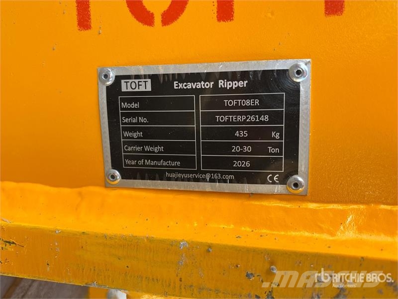 TOFT 08ER 36 in Excavator Ripper - Fits Cat 320 / Скарификатор