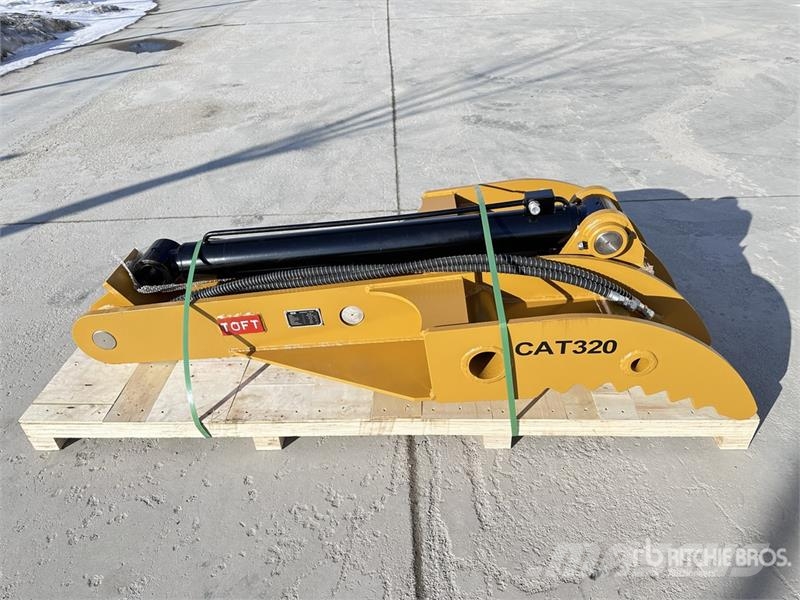 TOFT 08T Excavator Thumb - Fits Cat 320 / 20 - 25 Kašike / Korpe