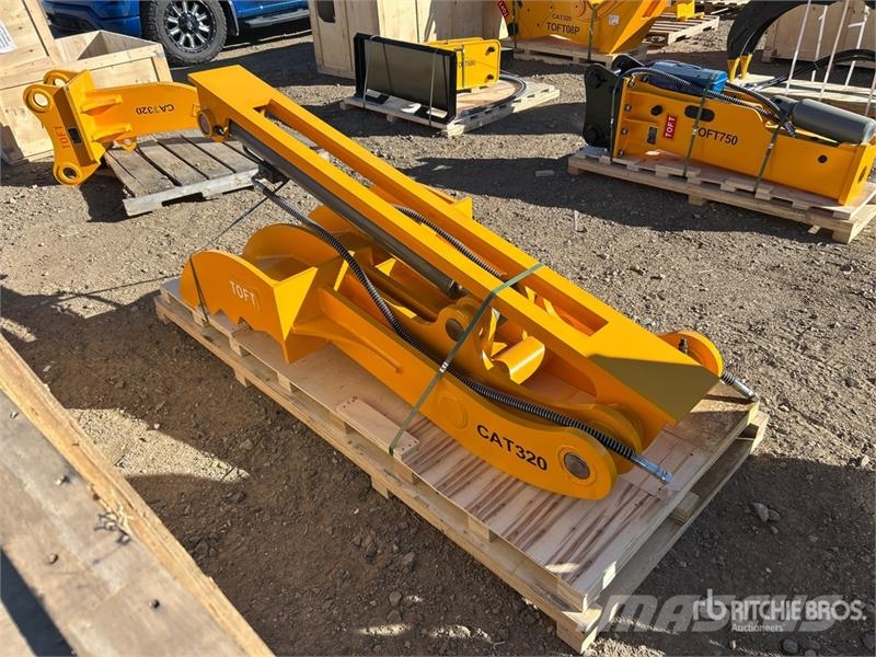 TOFT 08T Excavator Thumb - Fits Cat 320 / 20 - 25 バケット