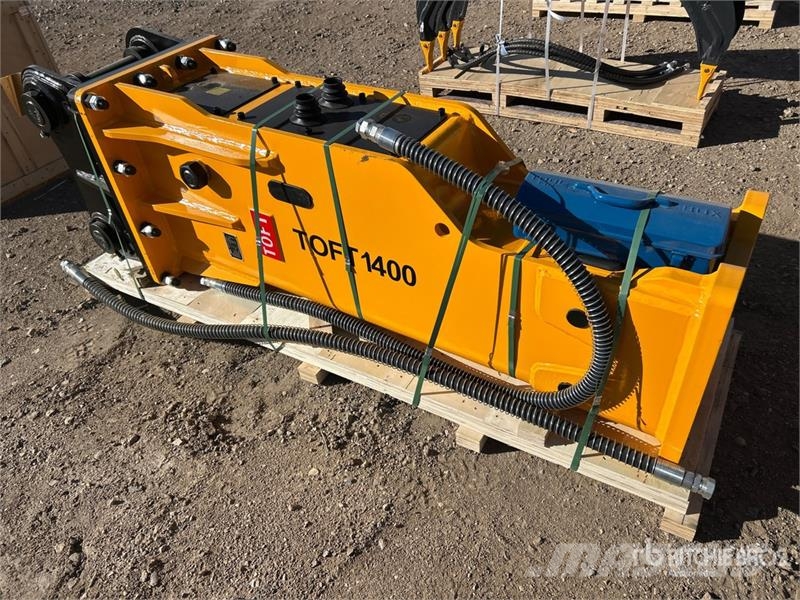 TOFT 1400 Hydraulic Breaker - Fits Cat 320 / 20 - Чукове/Раздробители