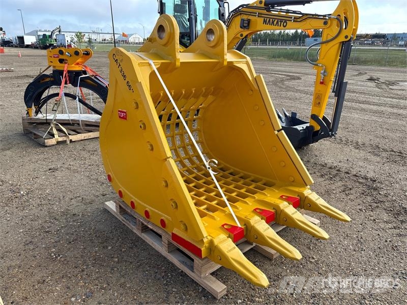TOFT CAT336 48 in Digging Excavator Bucket - Fits Godet