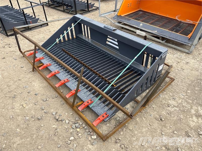  TOFT HSSB-74 74 in Rock Skid Steer Bucket (Unused) バケット