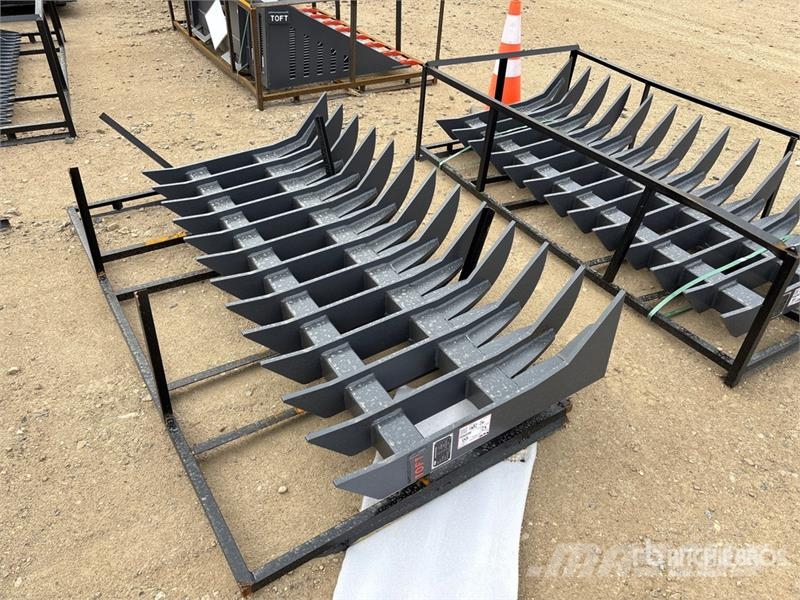 TOFT ST-72 72 in Skid Steer Root Rake (Unused) Okretači i sakupljači sena
