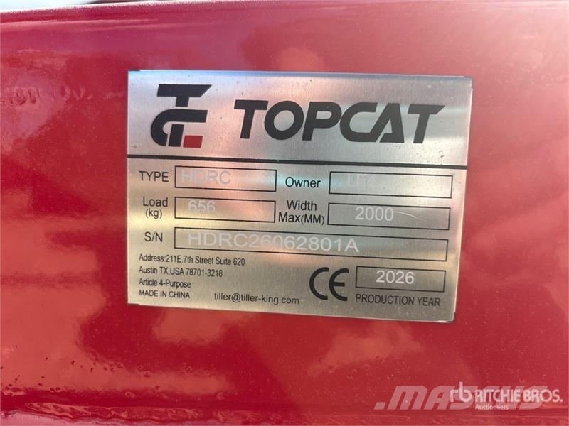 Top Cat Cat HDRC 72 in Skid Steer Brush Cutter (Un Priključne i vučne kosilice