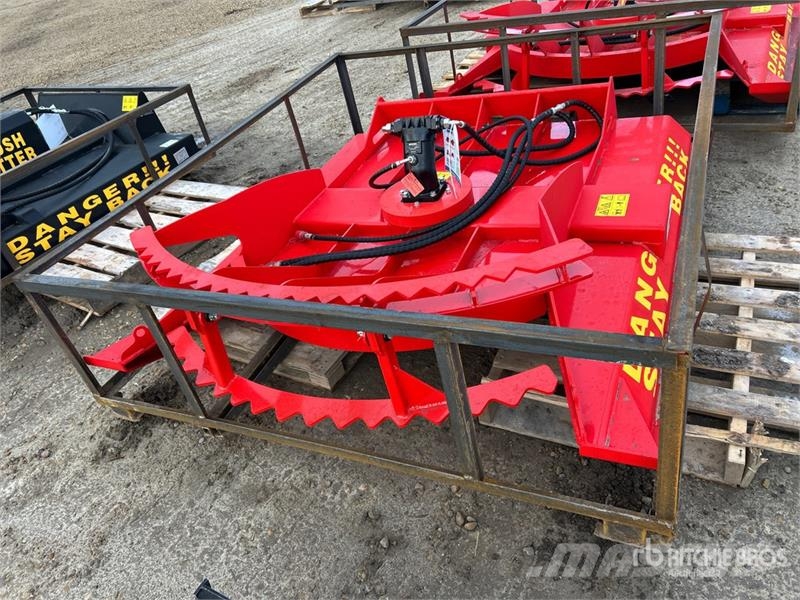 Top Cat Cat HDRC 72 in Skid Steer Brush Cutter (Un Piekabināmās pļaujmašīnas