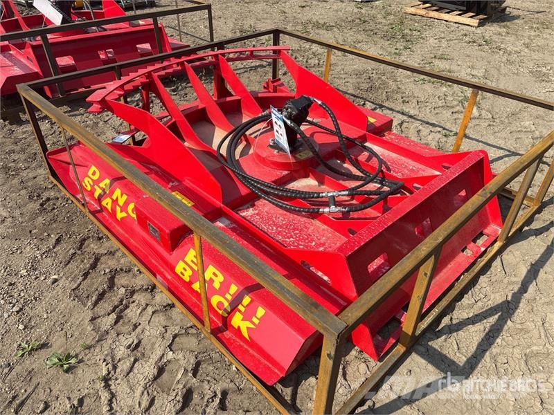 Top Cat Cat HDRC 72 in Skid Steer Brush Cutter (Un 장착형 잔디깎기