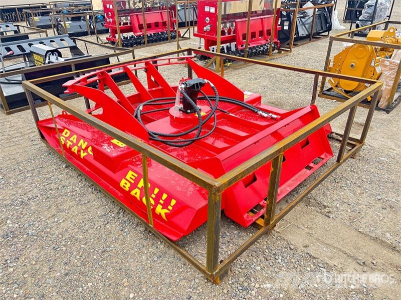  Top Cat Cat HDRC 72 in Skid Steer Brush Cutter (Un Mounted and trailed mowers