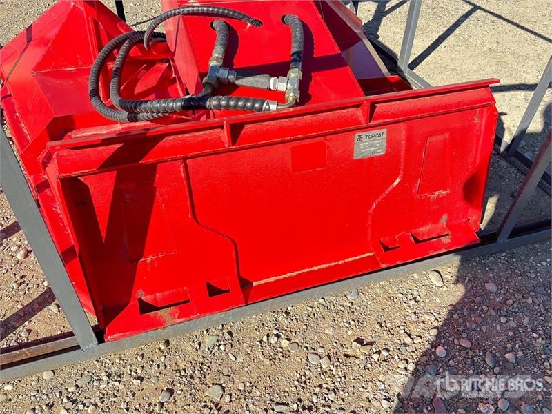  Top Cat Cat SSDFM60 60 in Skid Steer Mulcher (Unus ماكينات تقطيع أخشاب الحراجة
