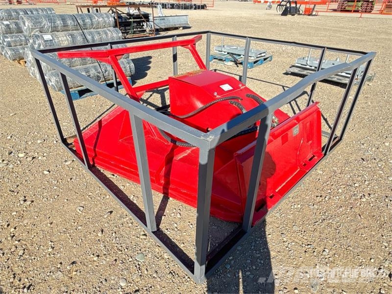  Top Cat Cat SSDFM60 60 in Skid Steer Mulcher (Unus ماكينات تقطيع أخشاب الحراجة