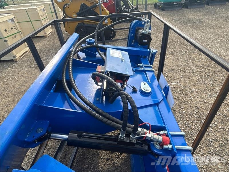 Top Cat Cat SSSCR72 72 in Skid Steer Power Rake (U Rakes and tedders