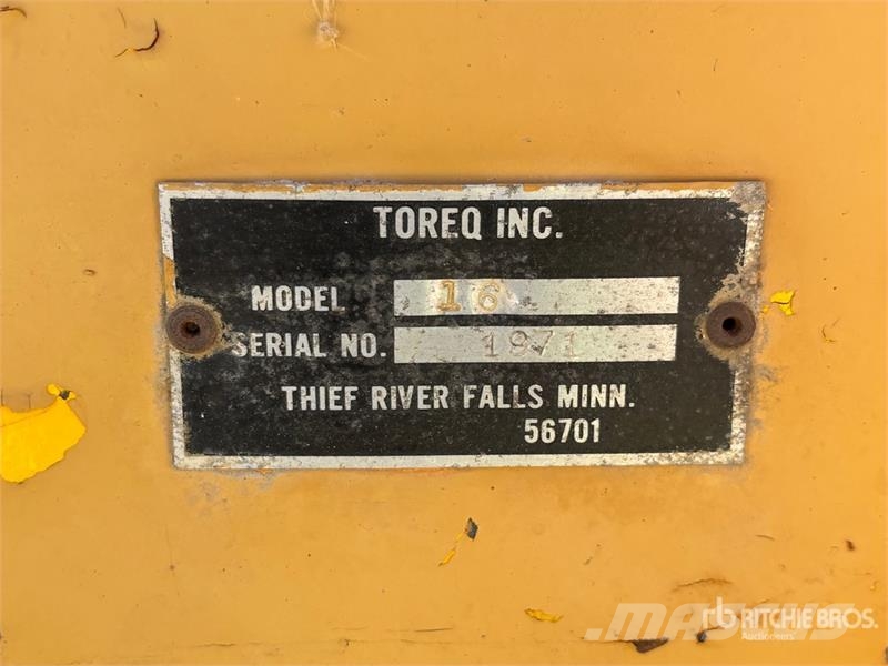 Toreq 16 4 Tire Hydraulic Pull Scraper Скреперы