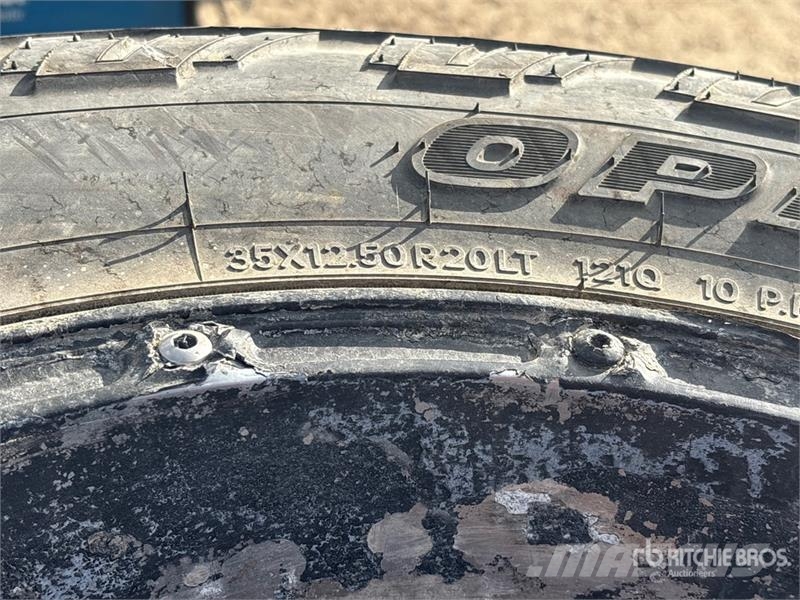 Toyo of (4) Toyo Open Country 35x12.5R20 Tires 輪胎、車輪和輪圈
