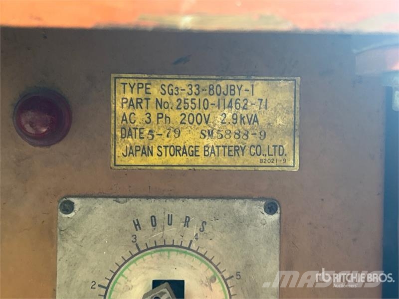 Toyota 3FBR13 Built in Charger Electric Forklift Electric forklifts