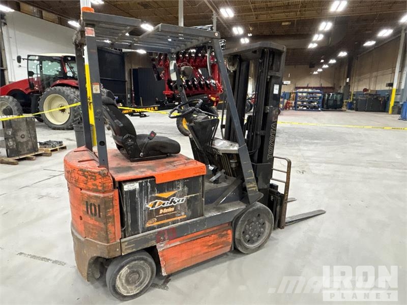Toyota FBCU20 4000 lb Electric Forklift Электропогрузчики