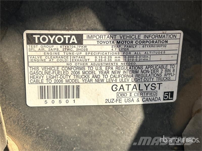 Toyota Tundra 4x4 Crew Cab Pickup Furgoni altro