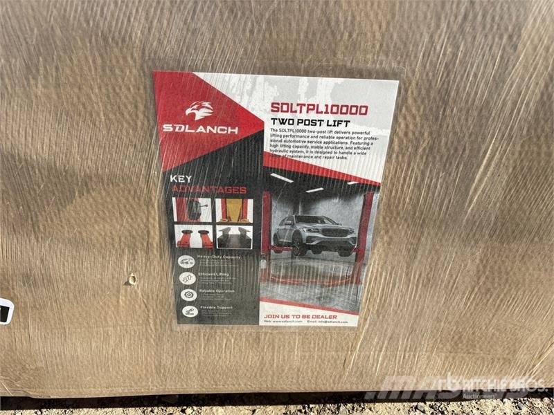TPL-RED 2 Post 10000 lb Vehicle Lift (Unused) Other
