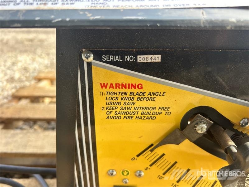  Trademaster 10 in Table Saw Other components