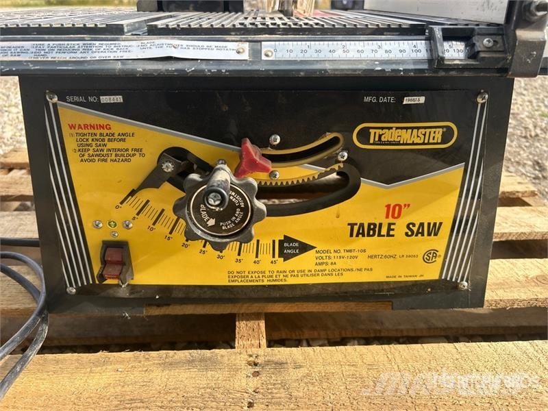  Trademaster 10 in Table Saw Other components