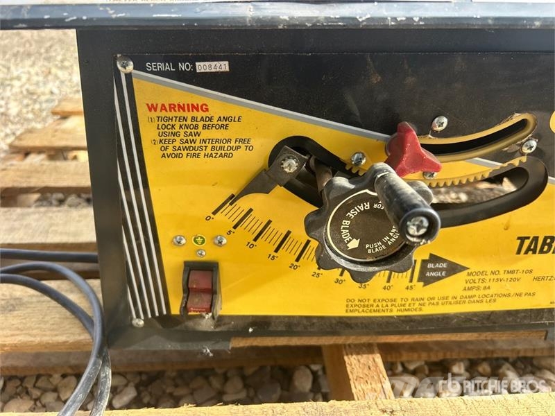 Trademaster 10 in Table Saw Other components
