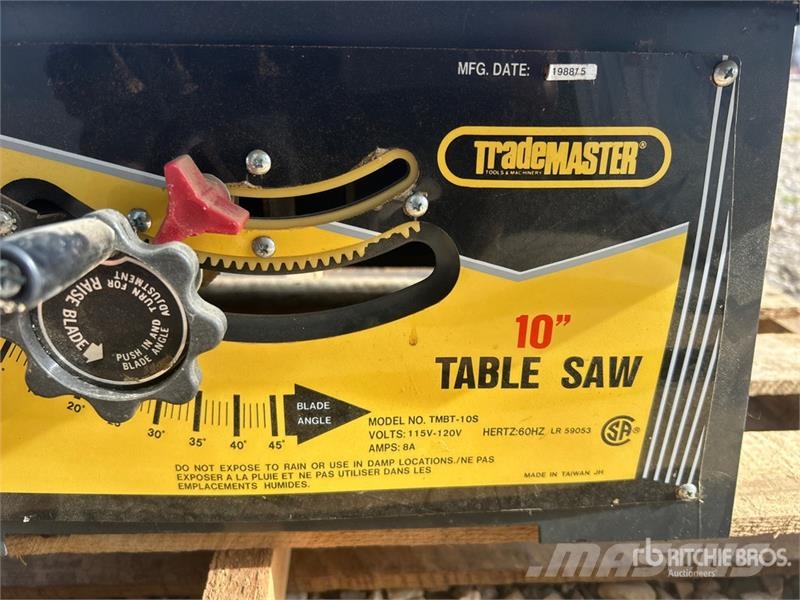  Trademaster 10 in Table Saw Other components