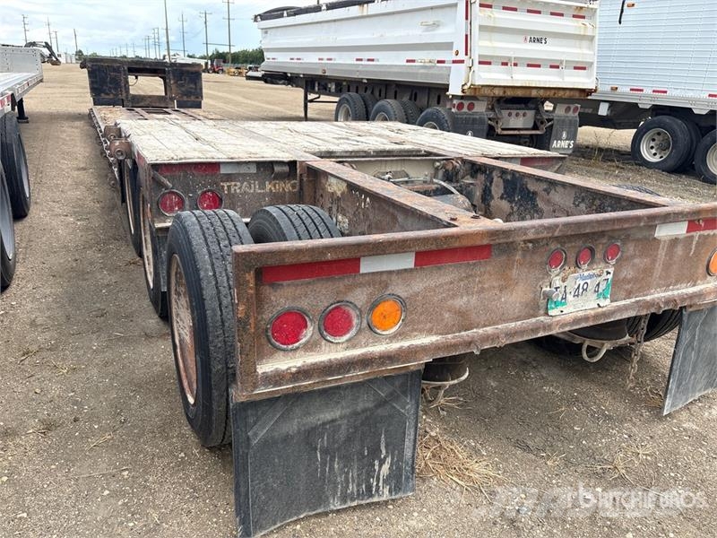 Trail King T/A Extendable Removable Gooseneck Lowboy Trailer Plataformas bajas
